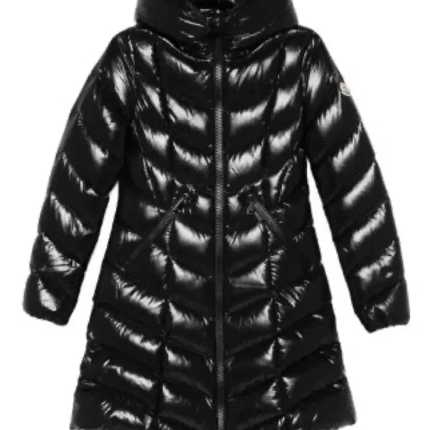 [BUNJANG] Moncler Black Hooded Long Padded Jumper / 몽클레어 블랙 후드 롱패딩 점퍼