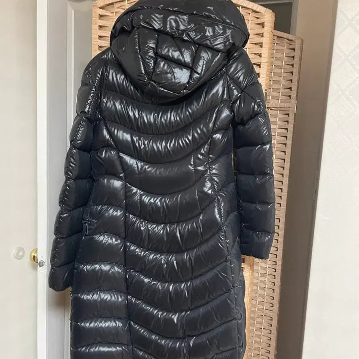 [BUNJANG] Moncler Black Hooded Long Padded Jumper / 몽클레어 블랙 후드 롱패딩 점퍼