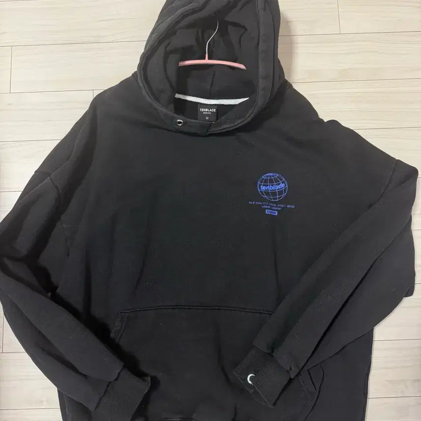 [BUNJANG] Ten Blade Black Hoodie / 텐블레이드 블랙 후드티 팔아요