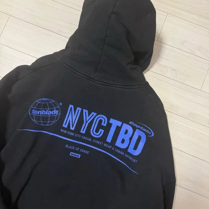 [BUNJANG] Ten Blade Black Hoodie / 텐블레이드 블랙 후드티 팔아요
