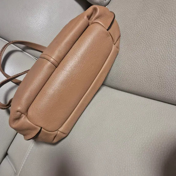 [BUNJANG] Louis Quatorze Leather Tote Bag / 루이까또즈 가죽 토트백 브라운