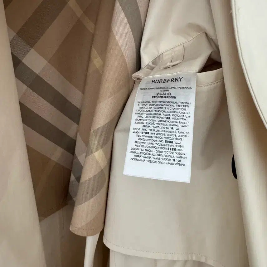[BUNJANG] Burberry Short Trench Coat / 버버리 트렌치코트 숏