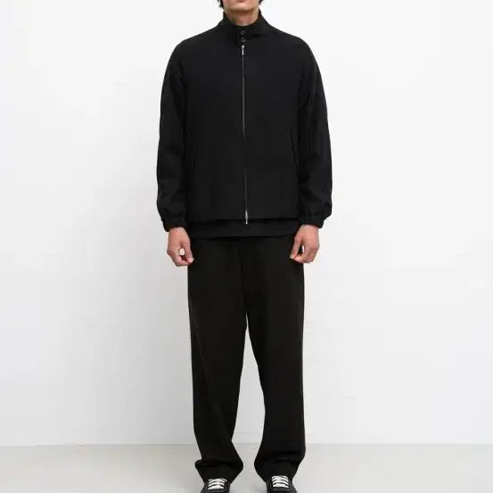 [BUNJANG] Sutter Wool Harrington Jacket Black M / 셔터 울 해링턴 자켓 블랙 M사이즈