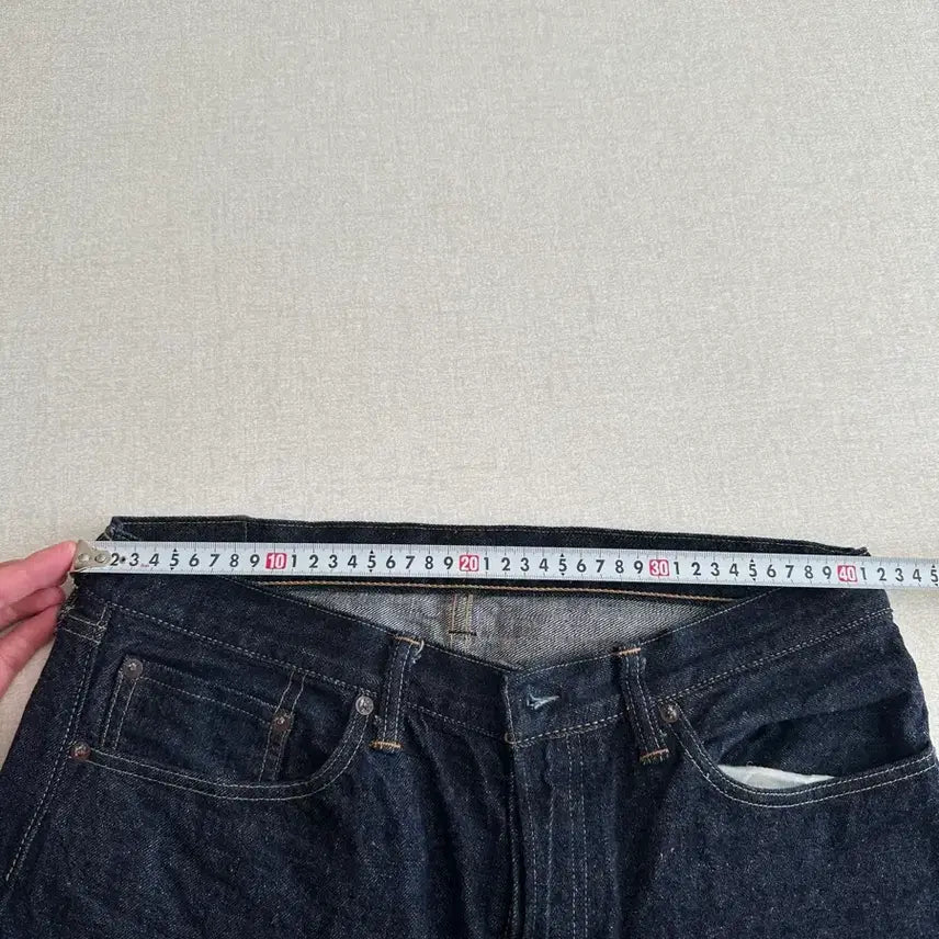 [SOLD OUT] 웨어하우스 버거스플러스 콜라보 셀비지 데님