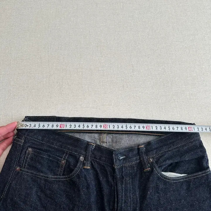 [SOLD OUT] 웨어하우스 버거스플러스 콜라보 셀비지 데님