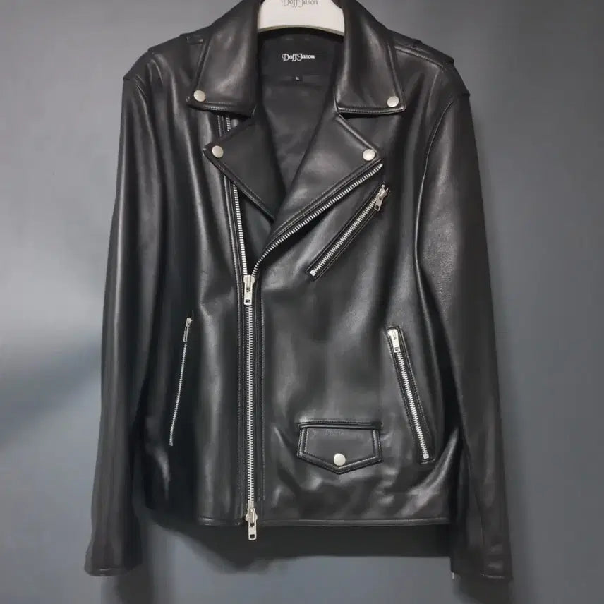 [BUNJANG] Dopejason Lambskin 100 Rider Jacket / 도프제이슨 램스킨 100 라이더 자켓 L