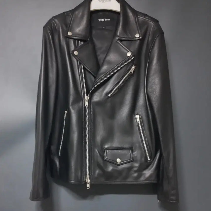 [BUNJANG] Dopejason Lambskin 100 Rider Jacket / 도프제이슨 램스킨 100 라이더 자켓 L