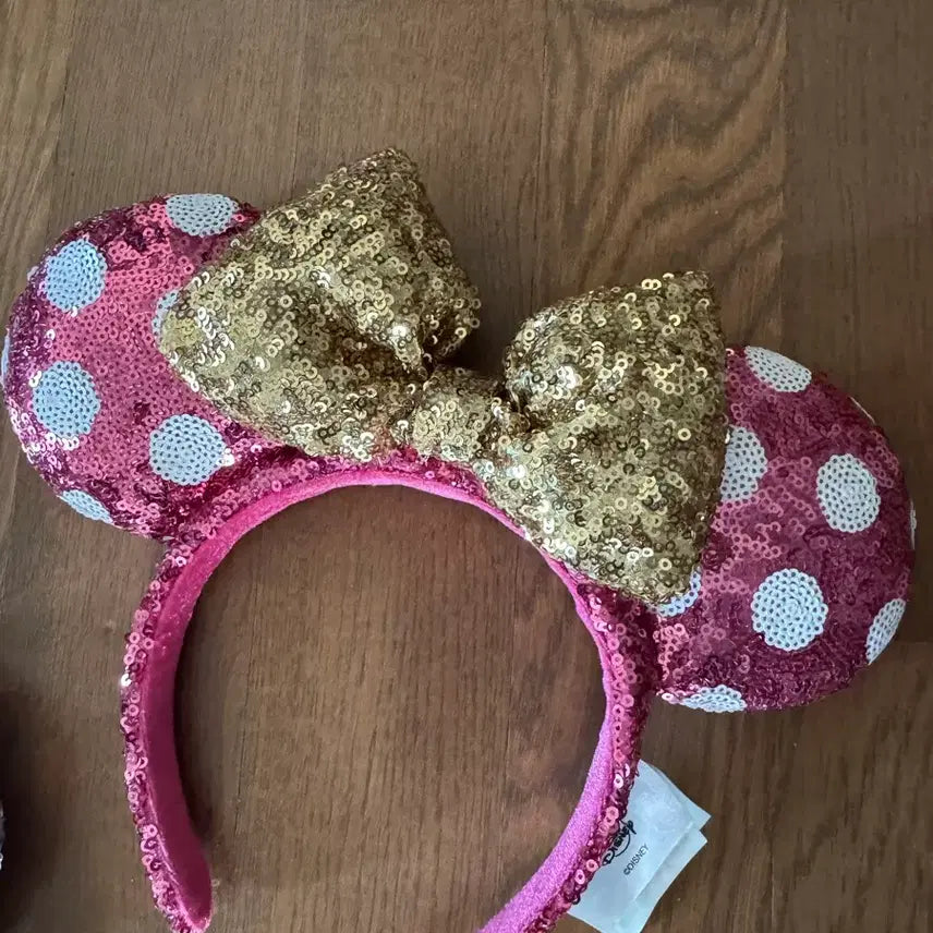 [BUNJANG] Disney Mickey Mouse Sequin Headband / 디즈니랜드 머리띠