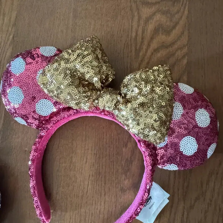 [BUNJANG] Disney Mickey Mouse Sequin Headband / 디즈니랜드 머리띠