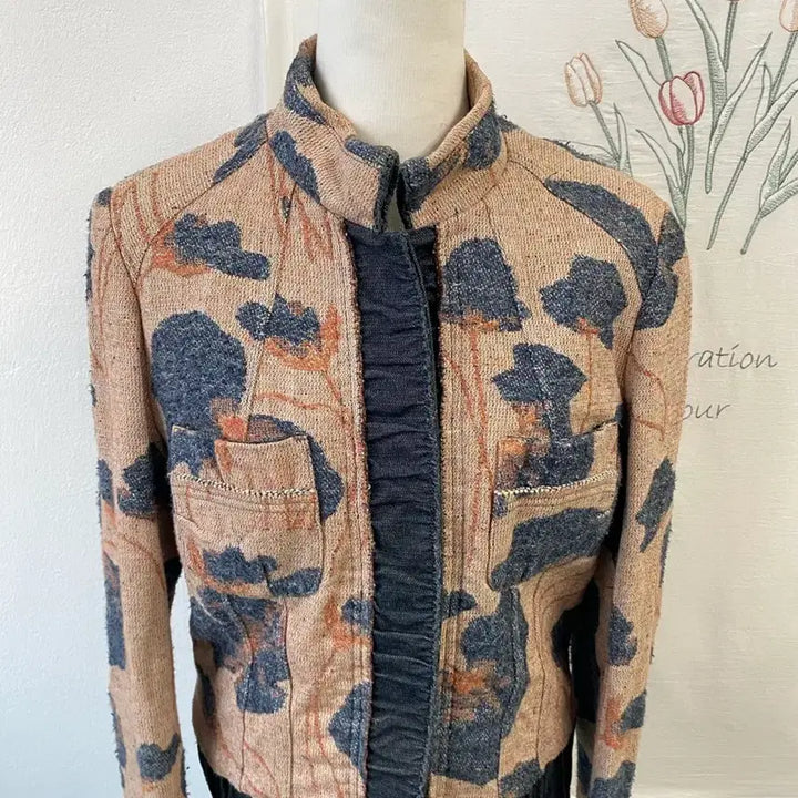 [BUNJANG] MINE Remake Pattern Bomber Jacket / 마인(MINE) 리메이크 패턴 봄버 자켓