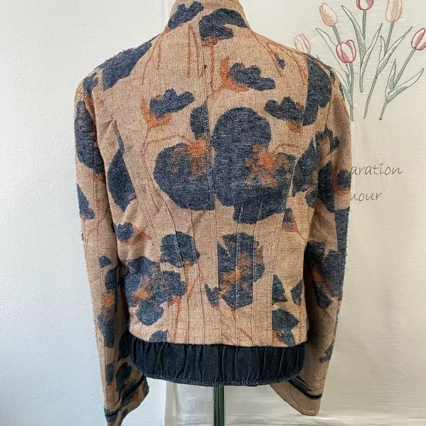 [BUNJANG] MINE Remake Pattern Bomber Jacket / 마인(MINE) 리메이크 패턴 봄버 자켓