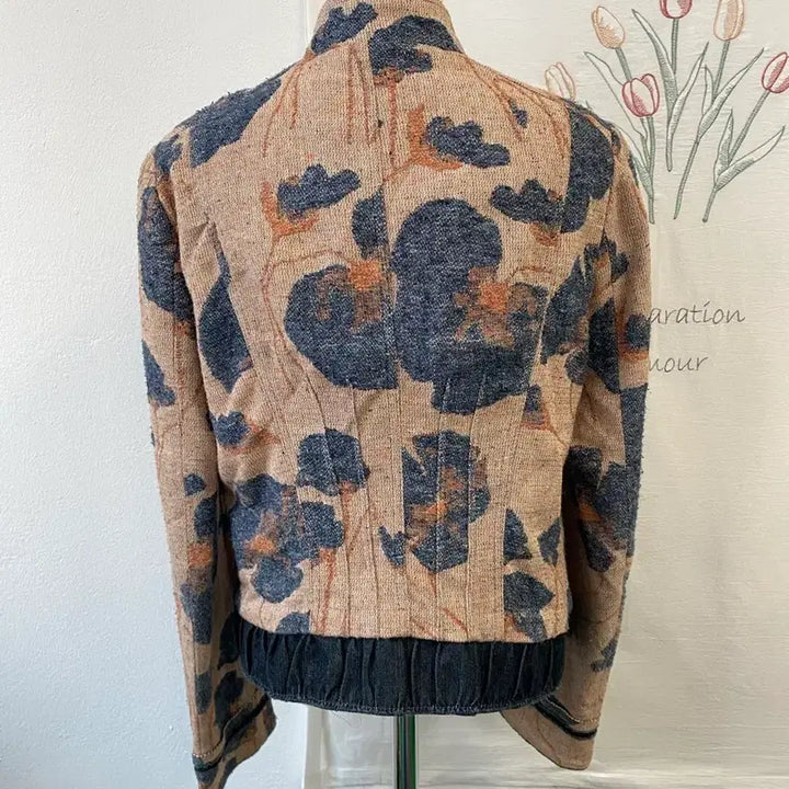 [BUNJANG] MINE Remake Pattern Bomber Jacket / 마인(MINE) 리메이크 패턴 봄버 자켓