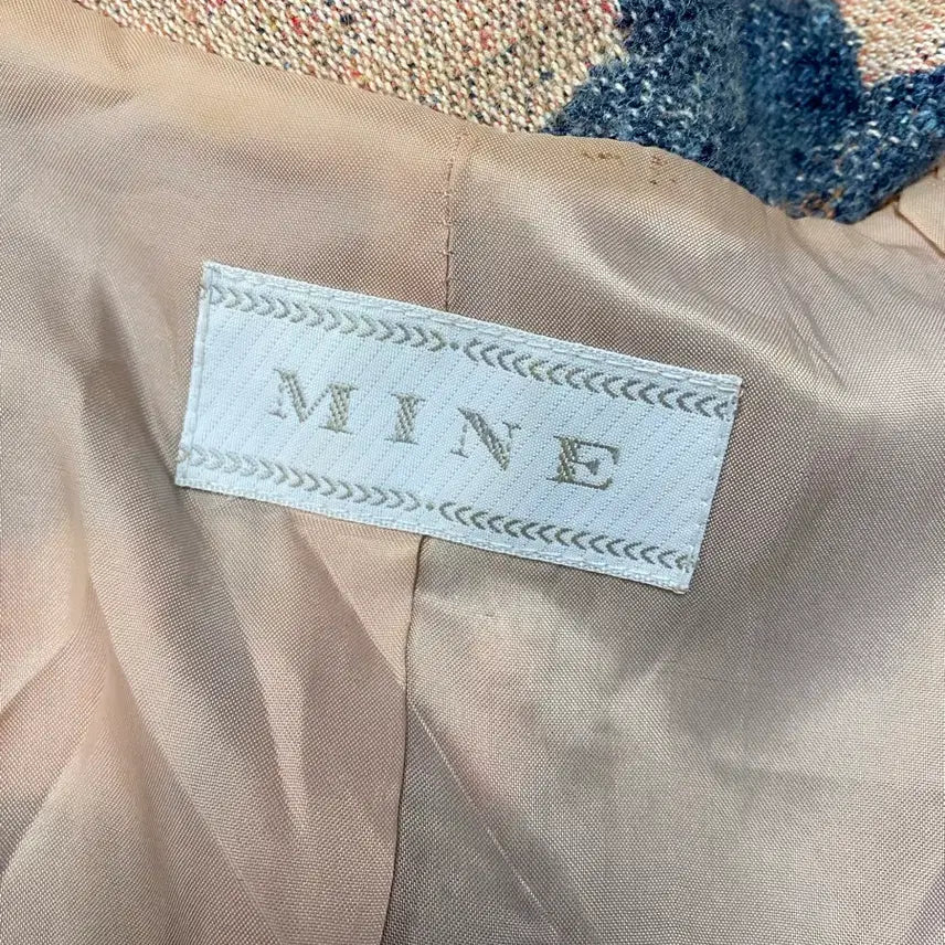 [BUNJANG] MINE Remake Pattern Bomber Jacket / 마인(MINE) 리메이크 패턴 봄버 자켓