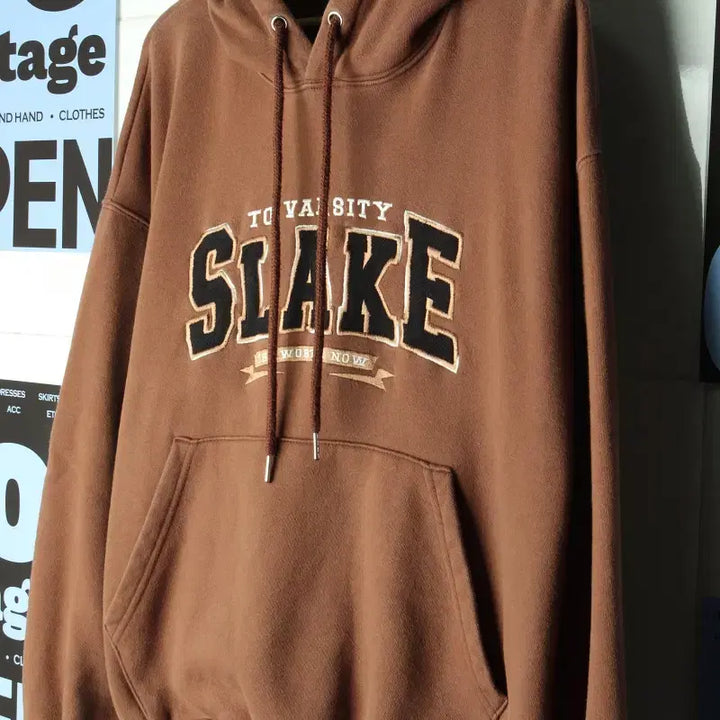 [BUNJANG] Generic Hooded Sweatshirt Camel Oversized / (M-2XL) 후드티셔츠 카멜 올드스쿨 박시-17826
