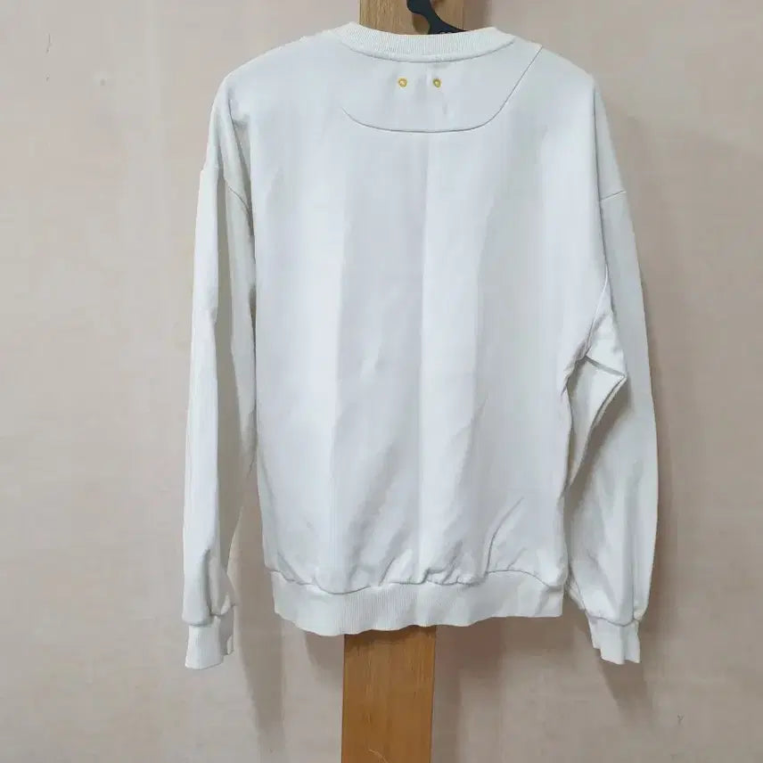 [BUNJANG] Puma White Pocket Sweatshirt M / 퓨마 화이트 포켓 맨투맨 M