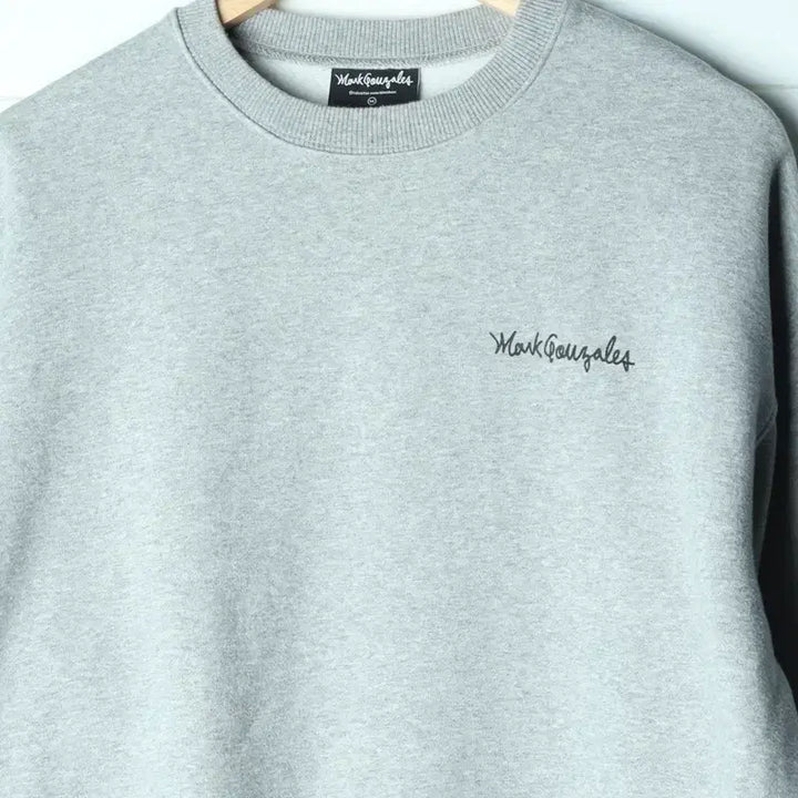 [BUNJANG] Mark Gonzales Grey Big Logo Sweatshirt / (M-XL) 마크곤잘레스 맨투맨 티셔츠 약기모 그레이 빅로고-1783A