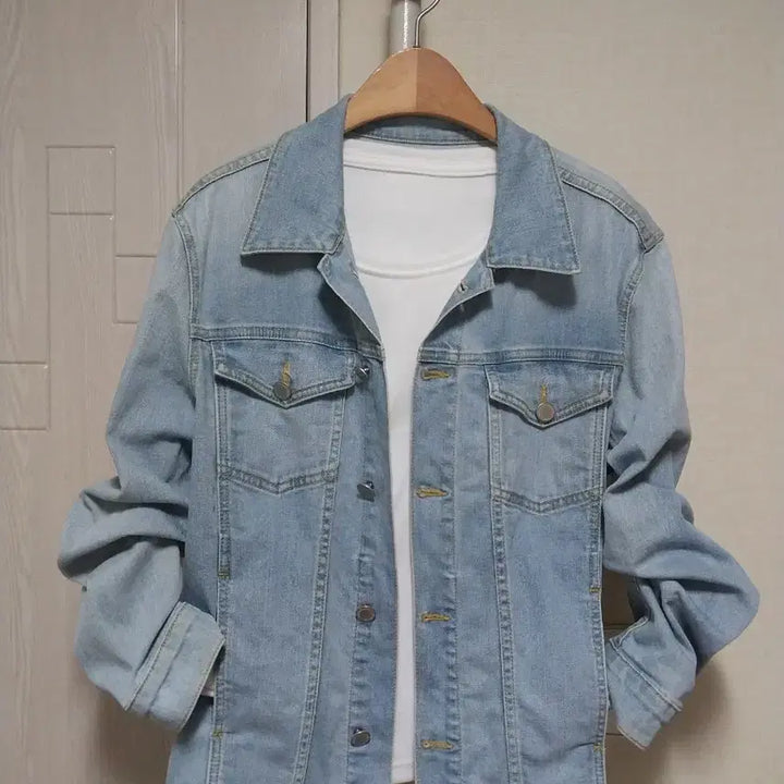 [BUNJANG] Denim of Virtue Denim Jacket / 데님 오브 벌츄 면스판 청자켓 66~77 이뻐요 깨끗합니다