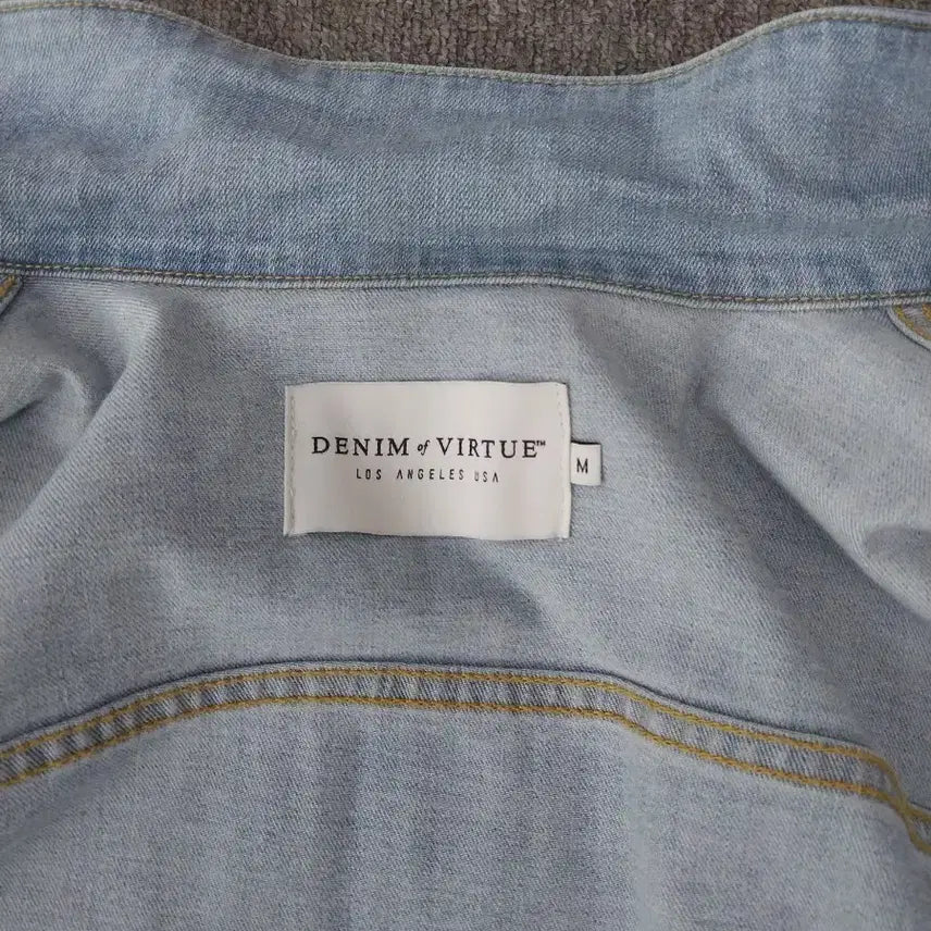 [BUNJANG] Denim of Virtue Denim Jacket / 데님 오브 벌츄 면스판 청자켓 66~77 이뻐요 깨끗합니다
