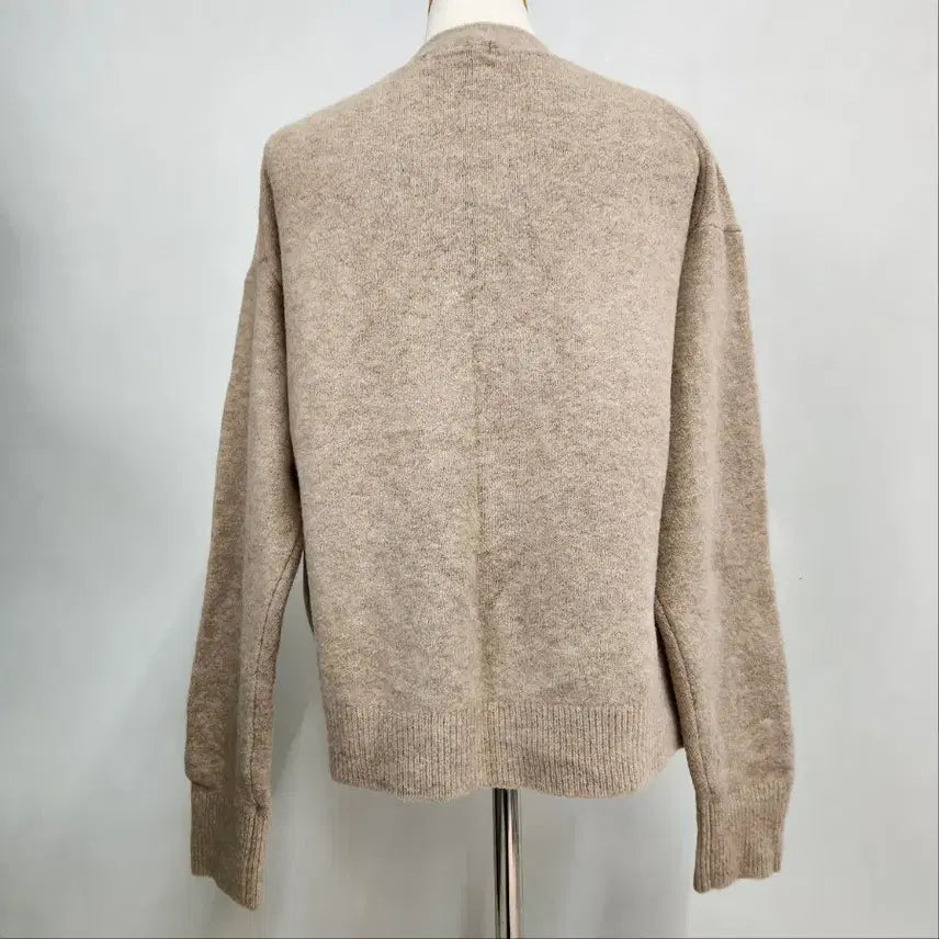 [BUNJANG] Uniqlo Souffle Yarn V-Neck Cardigan L / 유니클로 수플레얀 브이넥 가디건 L