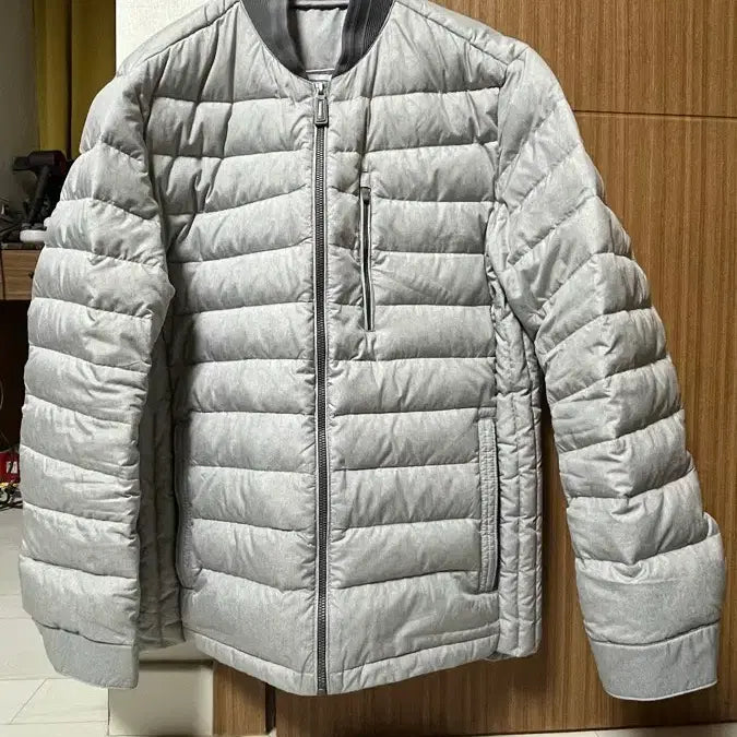 [BUNJANG] OLZEN Goose Gray Lightweight Down Jacket / 올젠 구스 그레이 경량패딩