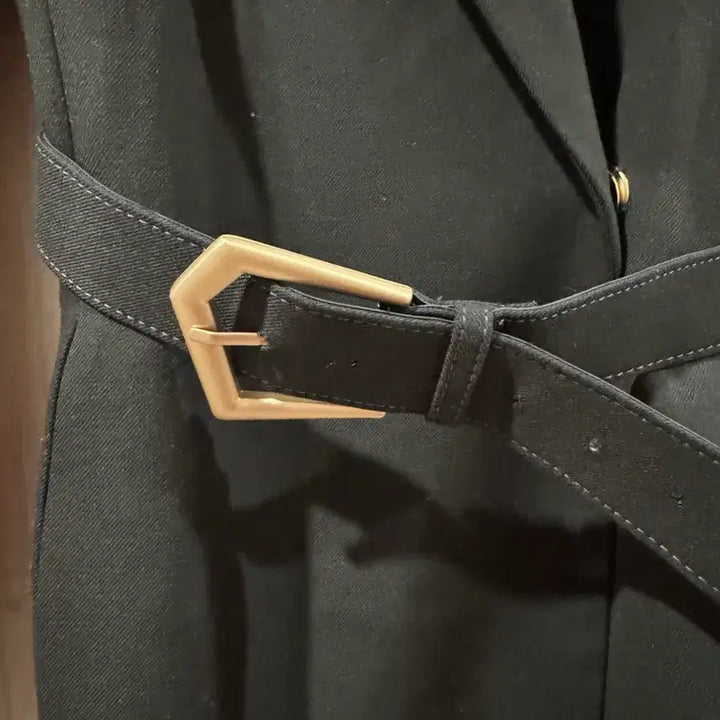 [BUNJANG] LOVEPARIS Khaki Brown Jacket / LOVEPARIS 벨트 카키브라운 자켓 (시착만 해본 새상품)