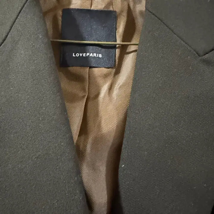 [BUNJANG] LOVEPARIS Khaki Brown Jacket / LOVEPARIS 벨트 카키브라운 자켓 (시착만 해본 새상품)