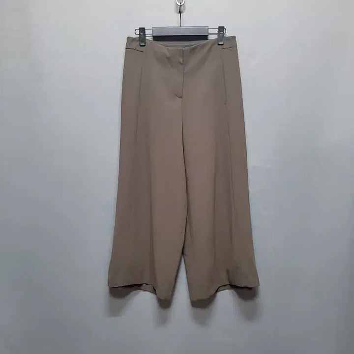 [BUNJANG] Khaki Wide Slacks / 카키 와이드 슬랙스