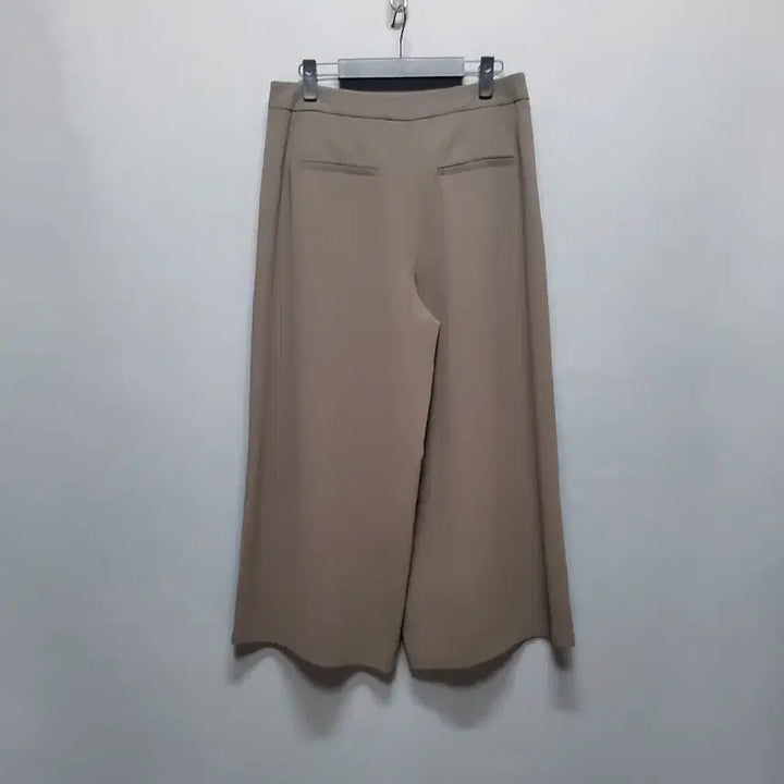 [BUNJANG] Khaki Wide Slacks / 카키 와이드 슬랙스