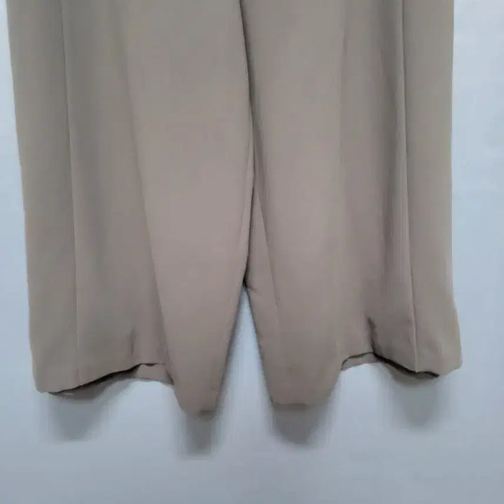 [BUNJANG] Khaki Wide Slacks / 카키 와이드 슬랙스
