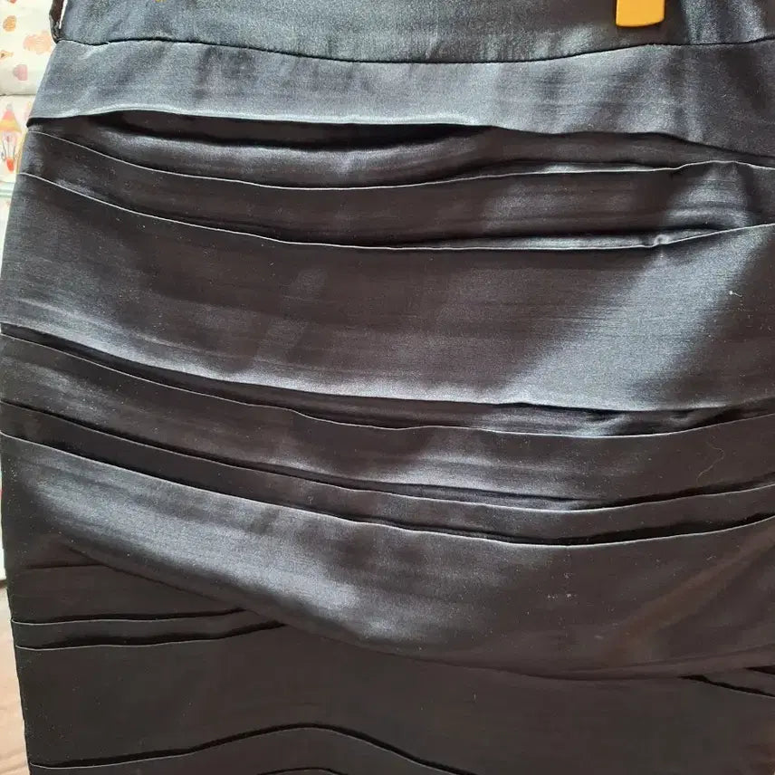 [BUNJANG] Black Pleated Mini Skirt / 블랙 플리츠 미니 스커트 55