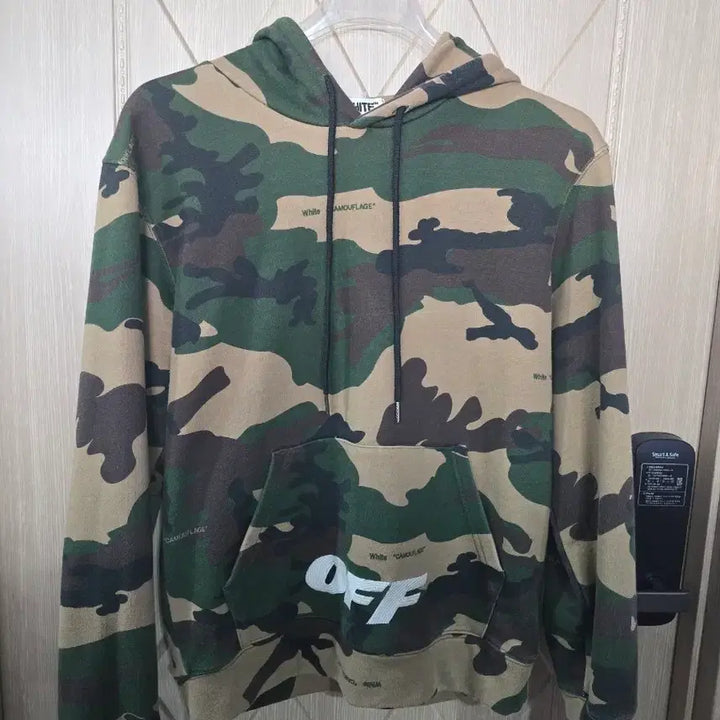 [BUNJANG] Off-White Camo Flage Hoodie / 오프화이트 카모 플라쥬 후드티