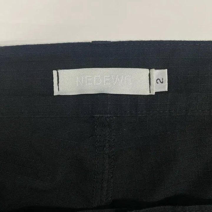 [BUNJANG] NEDEWS Black Cargo Pants - Size 2 / NEDEWS 포켓 블랙 카고팬츠-2사이즈