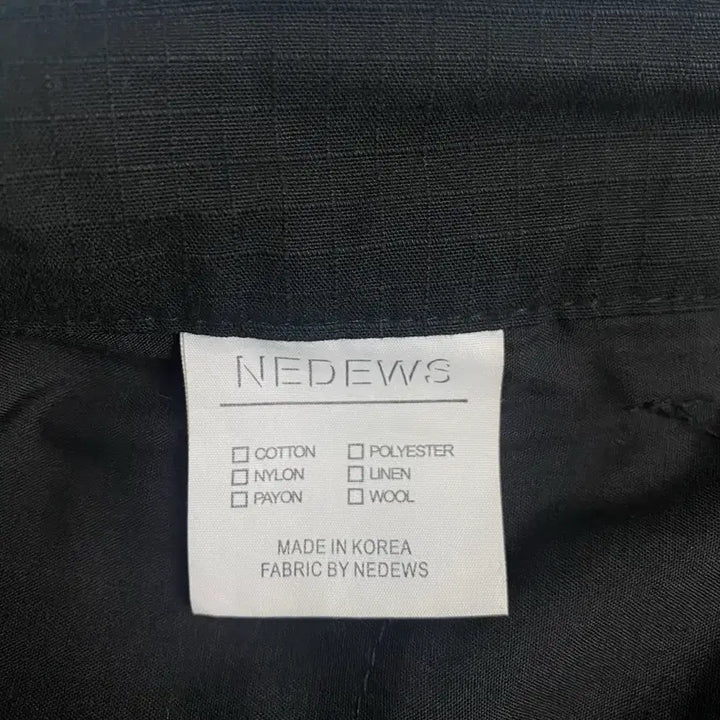 [BUNJANG] NEDEWS Black Cargo Pants - Size 2 / NEDEWS 포켓 블랙 카고팬츠-2사이즈