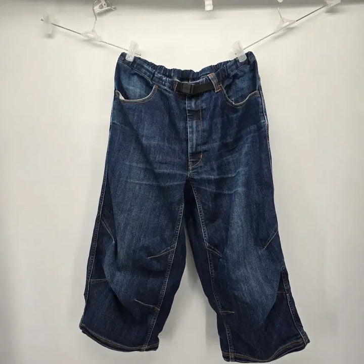 [BUNJANG] The North Face Denim Balloon Pants / 노스페이스 데님 벌룬 팬츠 / 스트릿 데님 [D50462]
