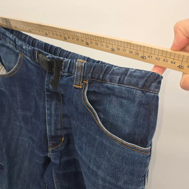 [BUNJANG] The North Face Denim Balloon Pants / 노스페이스 데님 벌룬 팬츠 / 스트릿 데님 [D50462]