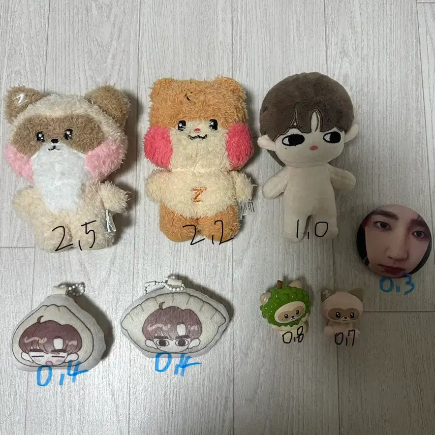 [BUNJANG] ZB1 Zhang Hao Hanbin Hanini Doll / 제베원 장하오 성한빈 하니니 비니니 생카굿즈 양도
