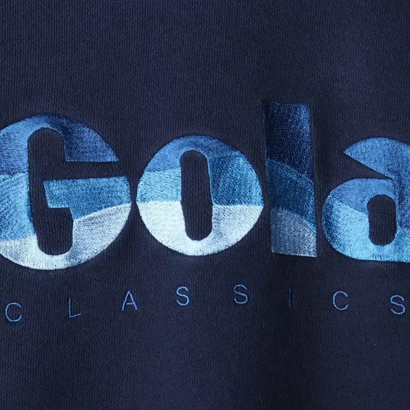 [BUNJANG] S Big Logo Navy Old School Sweatshirt / (S) 골라 맨투맨 티셔츠 빅로고 네이비 올드스쿨-17867