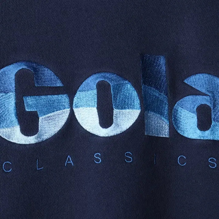 [BUNJANG] S Big Logo Navy Old School Sweatshirt / (S) 골라 맨투맨 티셔츠 빅로고 네이비 올드스쿨-17867