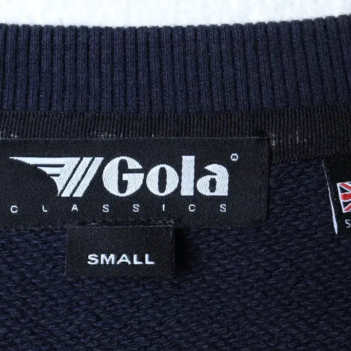 [BUNJANG] S Big Logo Navy Old School Sweatshirt / (S) 골라 맨투맨 티셔츠 빅로고 네이비 올드스쿨-17867