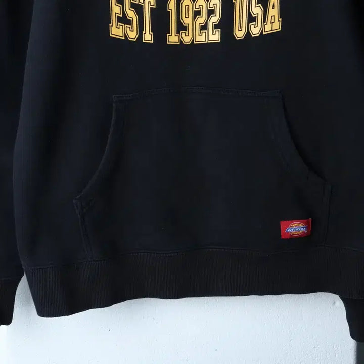 [BUNJANG] Dickies Big Logo Fleece Hoodie / (S-M) 디키즈 후드티셔츠 빅로고 기모 Y2K 올드스쿨-1786E
