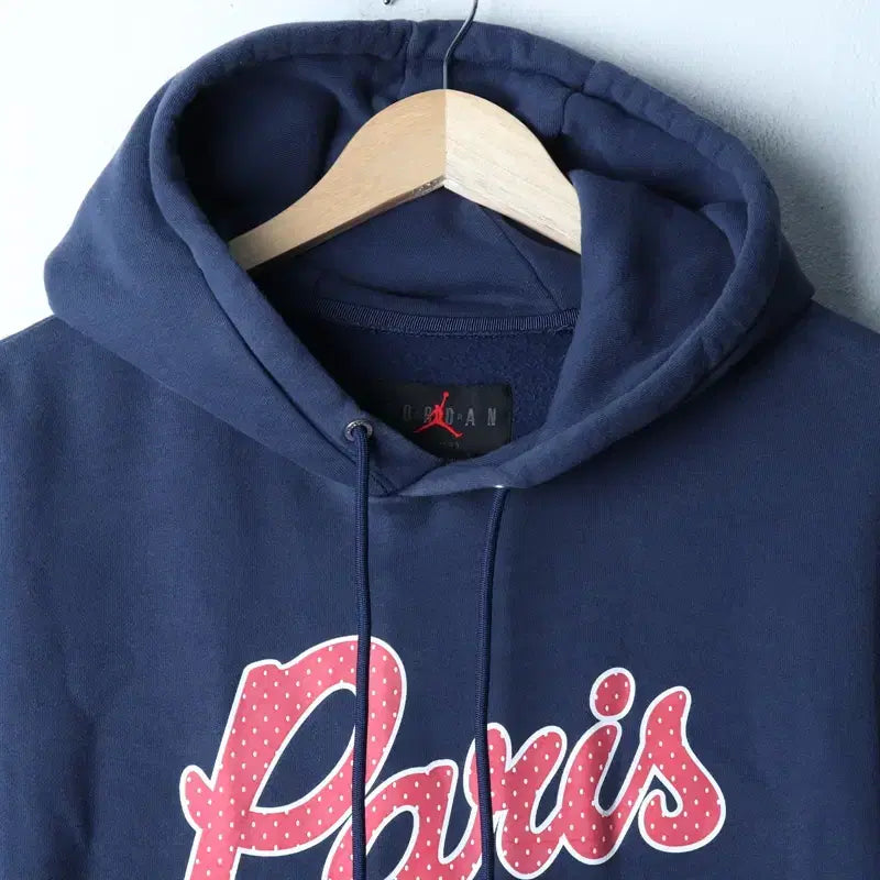 [BUNJANG] Jordan Paris Saint-Germain Hooded Sweatshirt Limited Edition / (M) 조던 후드티셔츠 파리생제르망 협업 기모 한정판 이강인-1786F