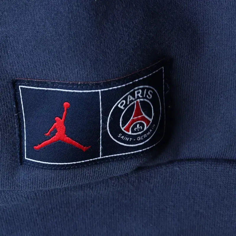 [BUNJANG] Jordan Paris Saint-Germain Hooded Sweatshirt Limited Edition / (M) 조던 후드티셔츠 파리생제르망 협업 기모 한정판 이강인-1786F