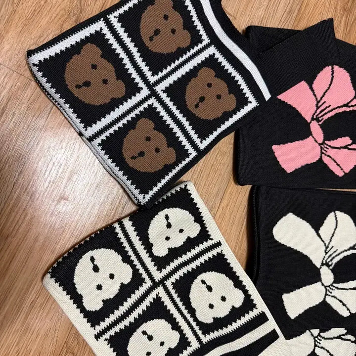 [BUNJANG] Knit Wrist Bag - Various Designs / 니트백 손목가방 새상품
