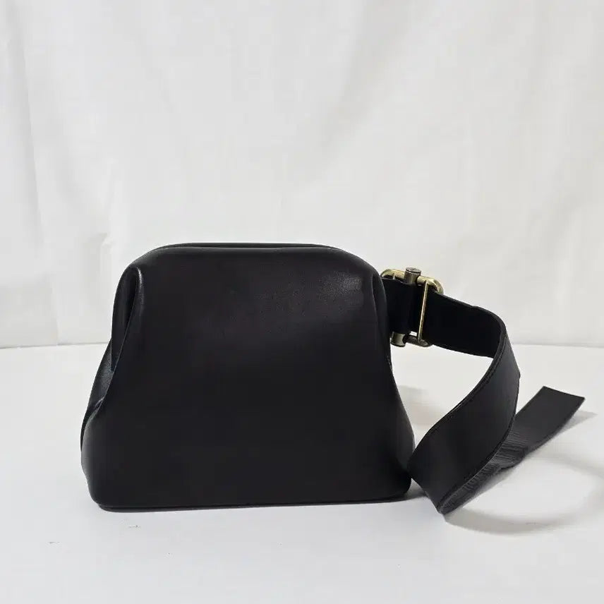 [BUNJANG] OSOÏ Leather Belt Bag / 오소이 소가죽 다크브라운 레더 벨트백 힙색 미니백 0312