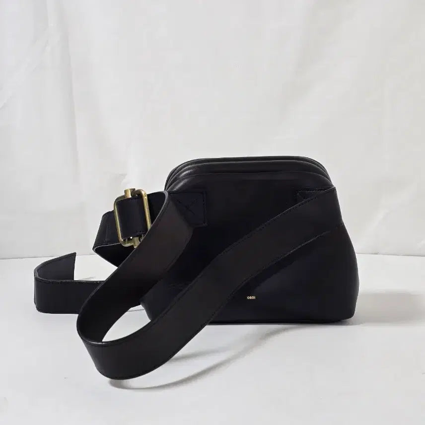 [BUNJANG] OSOÏ Leather Belt Bag / 오소이 소가죽 다크브라운 레더 벨트백 힙색 미니백 0312
