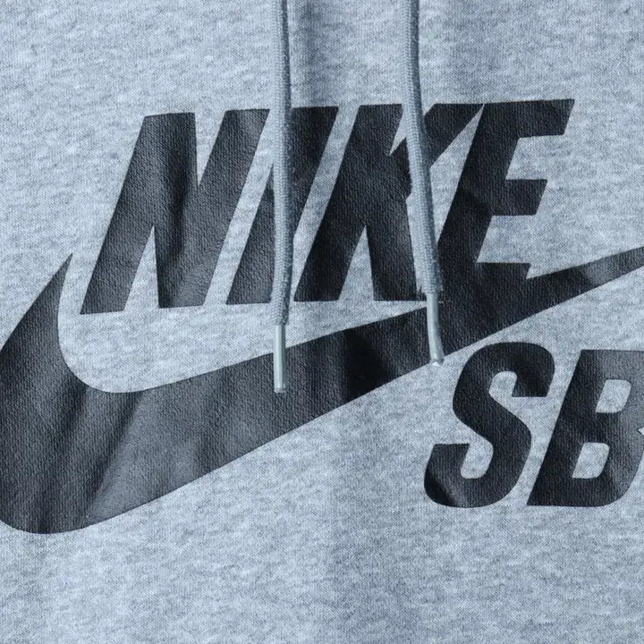 [BUNJANG] Nike SB Gray Fleece Hoodie / (M) 나이키 후드티셔츠 SB스케이트보드 그레이 기모-1787E