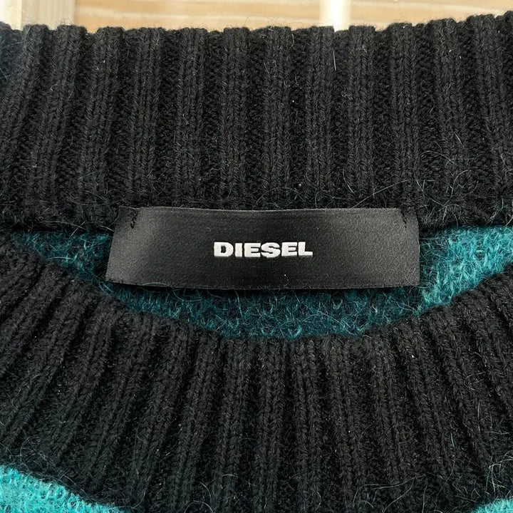 [BUNJANG] Diesel Camouflage Mohair Knit Sweater / 디젤 카모플라쥬 모헤어 니트