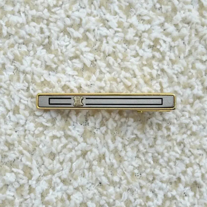 [BUNJANG] Celine Gold Cufflinks and Tie Pin Set / 셀린느 금장 커프스 + 넥타이핀 세트