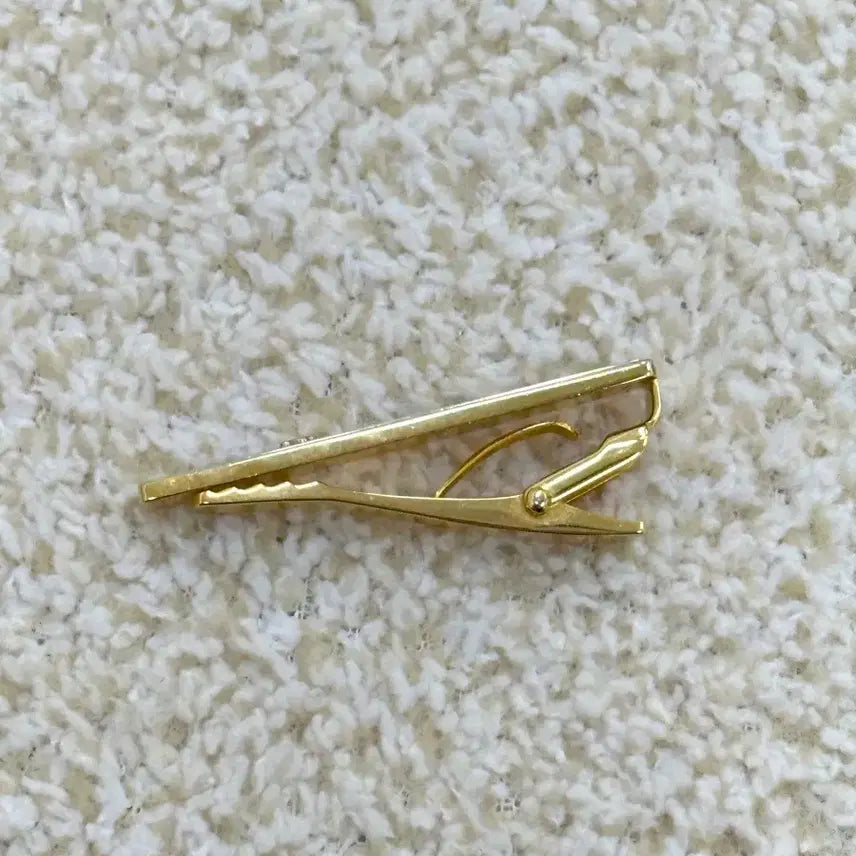 [BUNJANG] Celine Gold Cufflinks and Tie Pin Set / 셀린느 금장 커프스 + 넥타이핀 세트