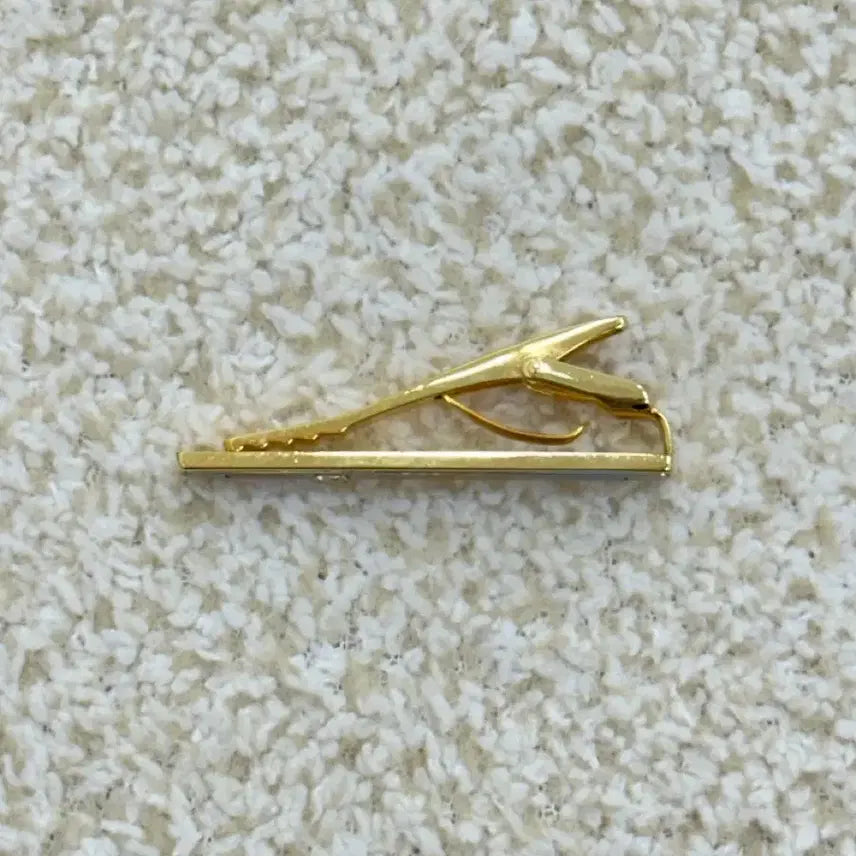 [BUNJANG] Celine Gold Cufflinks and Tie Pin Set / 셀린느 금장 커프스 + 넥타이핀 세트